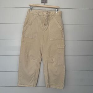 Anthropologie Pilcro Women’s 31 Cream Wide Leg Pants